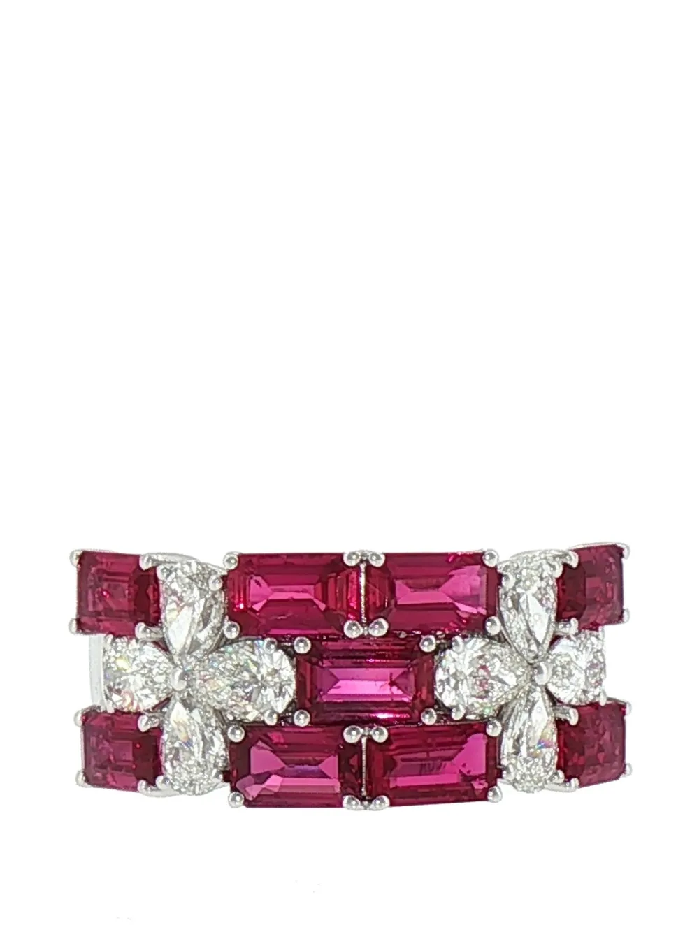 HYT Jewelry ruby and diamond ring - Argento