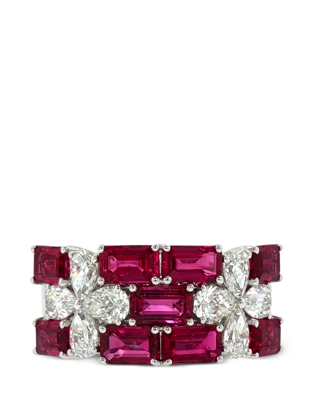 HYT Jewelry ruby and diamond ring