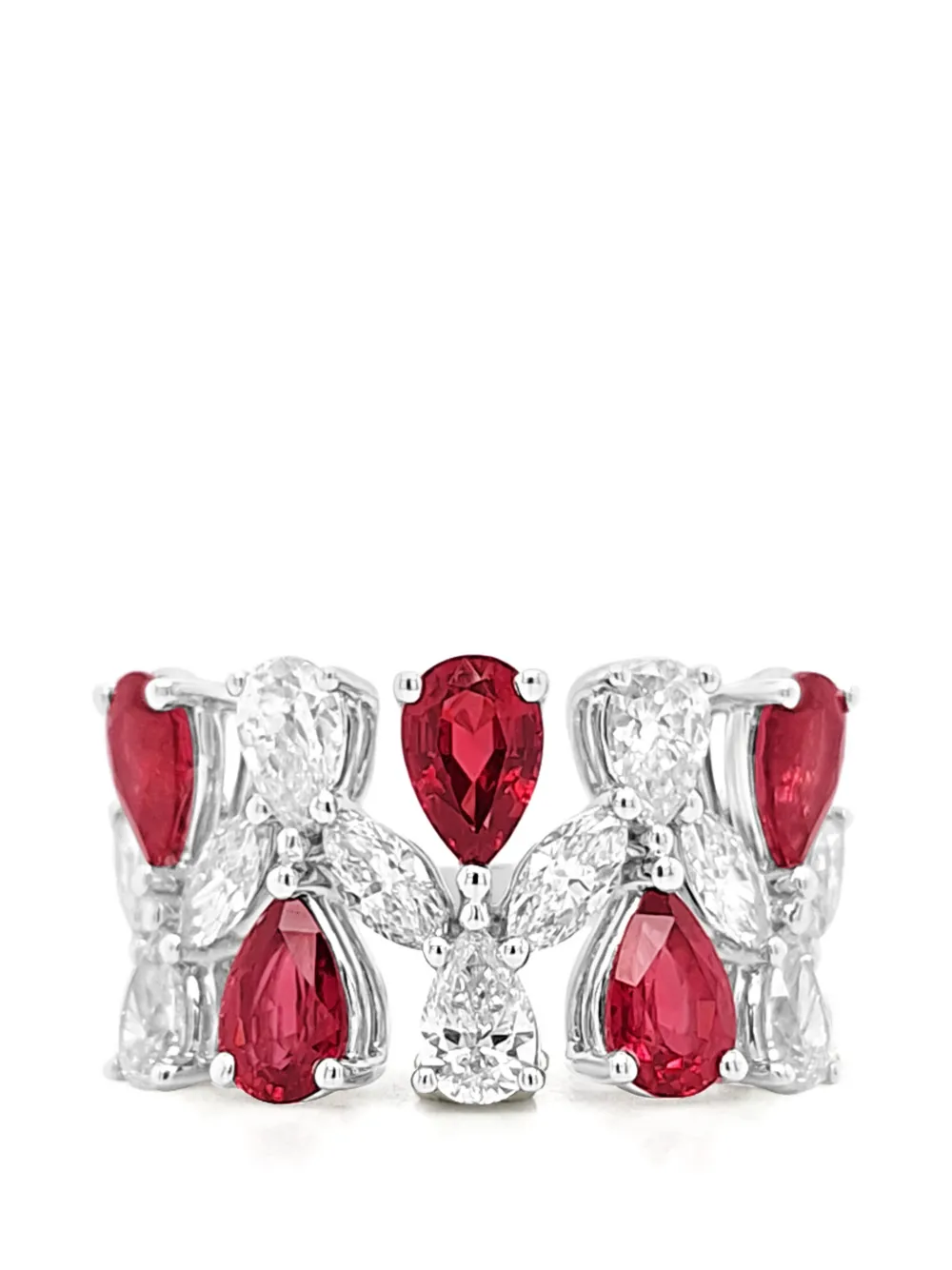 HYT Jewelry ruby and diamond ring - Argento