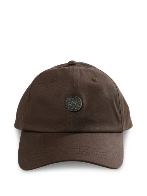 Malbon Golf Stamp Dad logo-plaque baseball hat