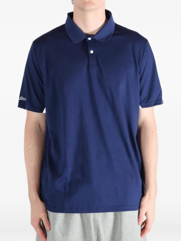 Malbon Golf Evergreen Paneled Performance Pique ポロシャツ