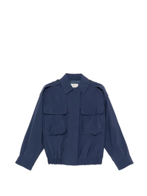 VICOLO elasticated-hem jacket