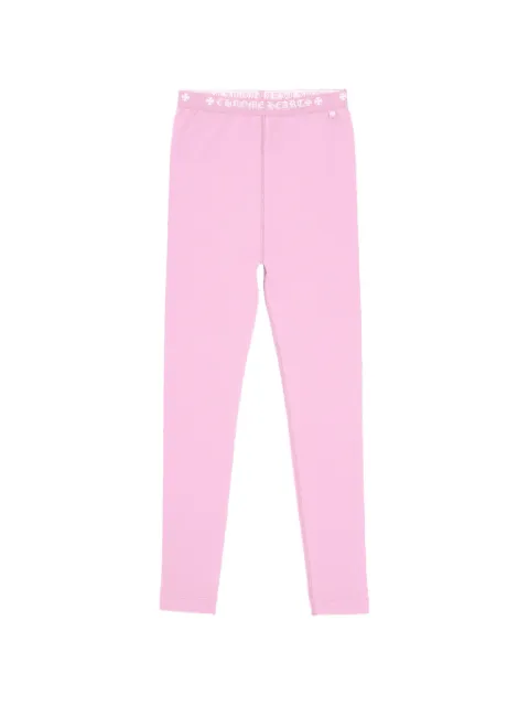 Chrome Hearts leggins con logo estampado