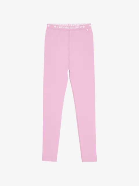 Chrome Hearts logo-waistband leggings