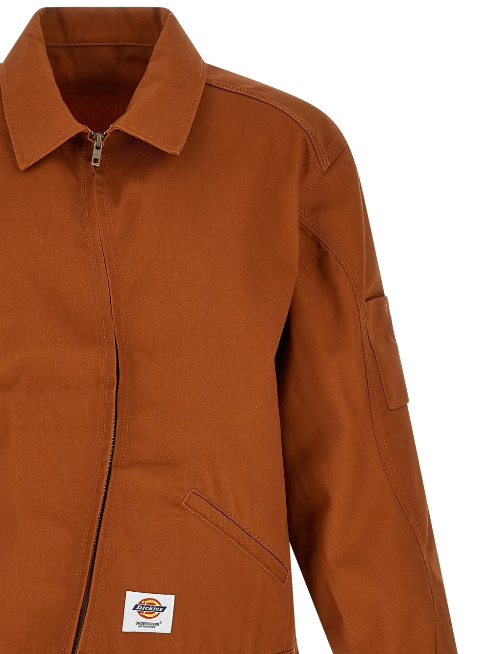 Undercover Jack met logopatch Bruin