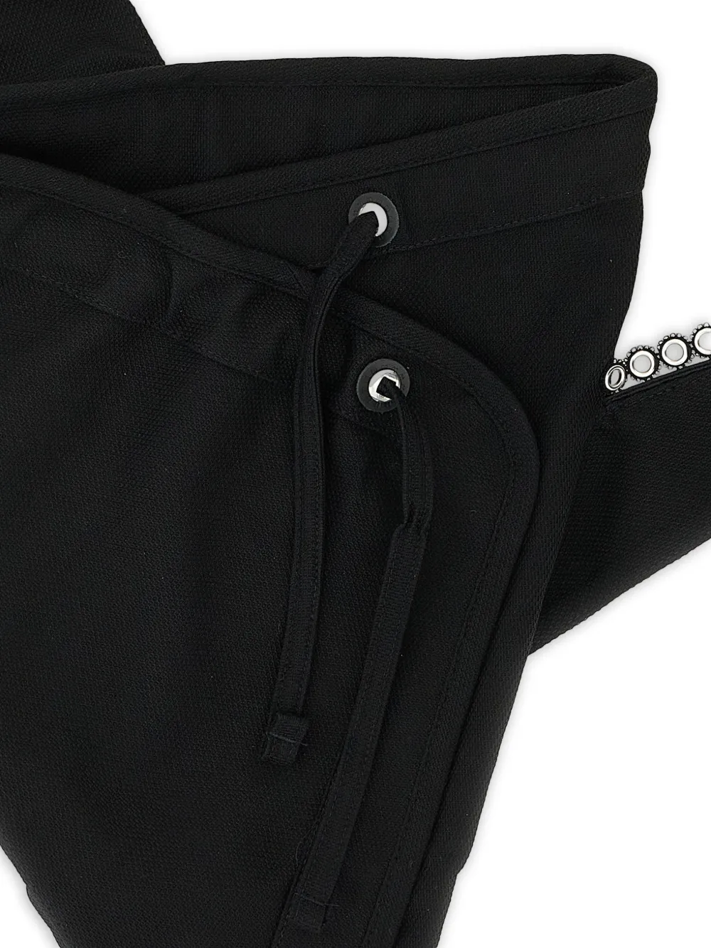 Kiko Kostadinov Kest crossbodytas met trekkoord Zwart