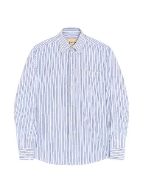 Valentino Garavani  cotton poplin shirt with VGold stripes