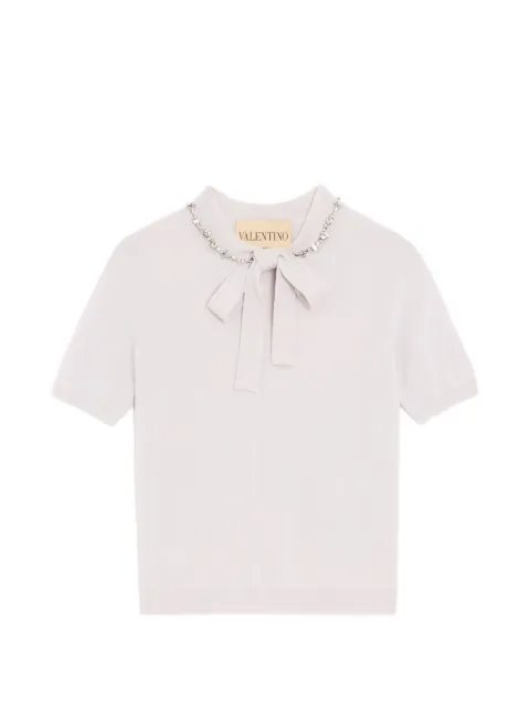 Valentino Garavani embroidered wool sweater