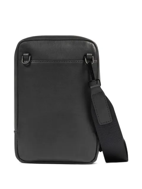 PIQUADRO leather neck phone case