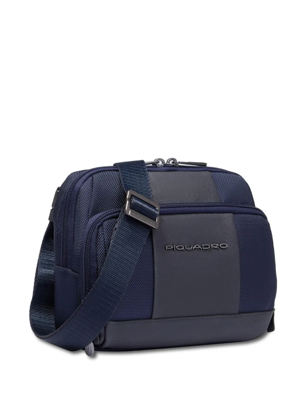 PIQUADRO iPad kleine crossbodytas Blauw