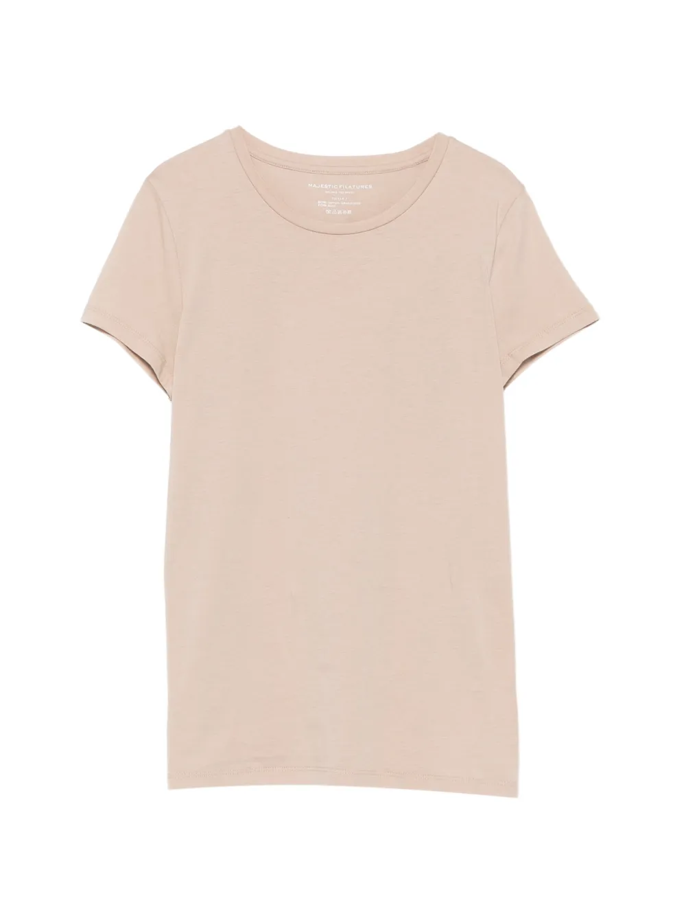 Majestic Filatures short-sleeve T-shirt - Toni neutri