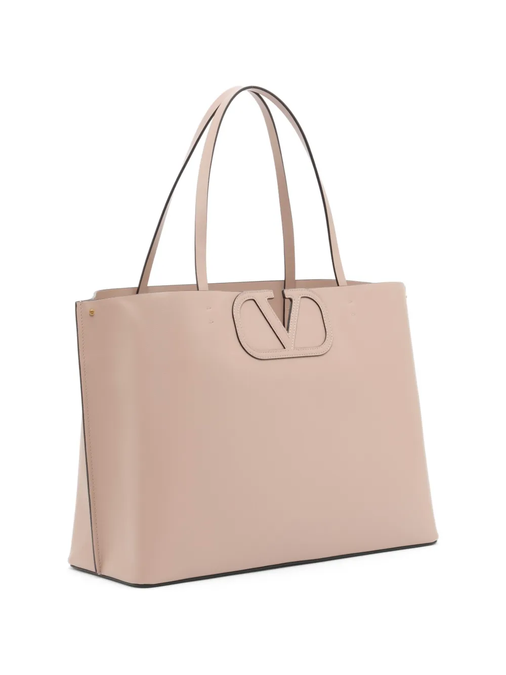 Valentino Garavani Fill Me kalfsleren shopper Roze