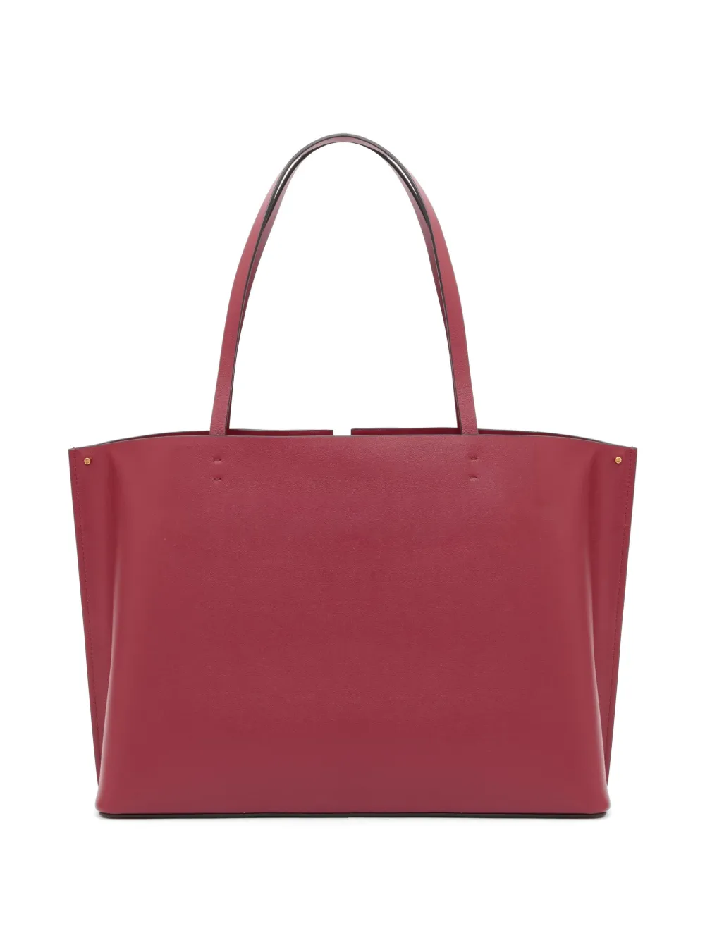 Valentino Garavani Fill Me kalfsleren shopper Rood