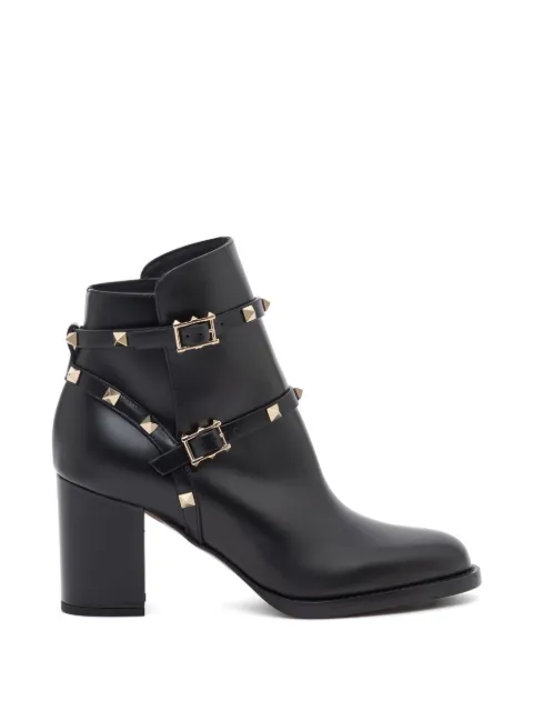 Valentino Garavani Rockstud ankle boot in calfskin 70mm