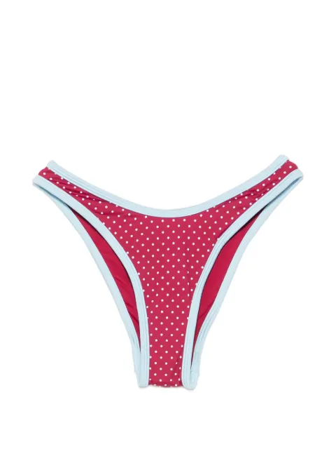 Frankies Bikinis polka-dot pattern bikini bottoms