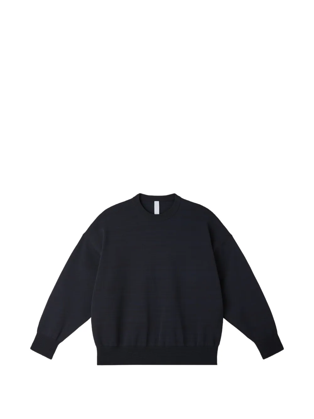 CFCL ribbed-trim long-sleeve sweater - Blu