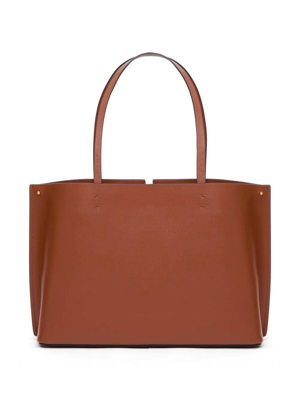 Valentino Garavani Fill Me kleine kalfsleren shopper Bruin