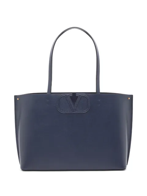 Valentino Garavani Kleine Fill Me Shopping Bag aus Kalbsleder