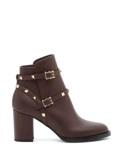 Valentino Garavani Rockstud ankle boot in calfskin 70mm