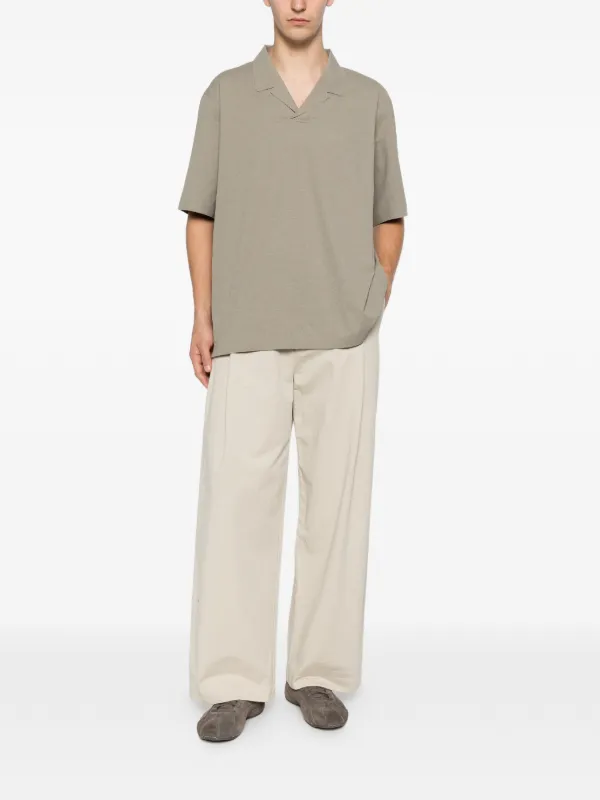 Veilance Metron short-sleeve Polo Shirt | Green | FARFETCH