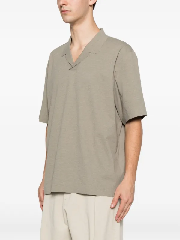Veilance Metron short-sleeve Polo Shirt | Green | FARFETCH