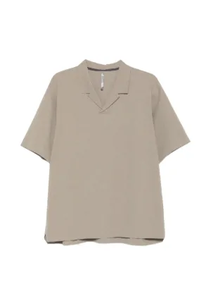 Kiko Kostadinov button-detail T-shirt | Grey | FARFETCH