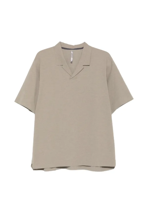 トップス VEILANCE METRON SS POLO OAT M Veilance Metron short-sleeve Polo Shirt | Green | FARFETCH