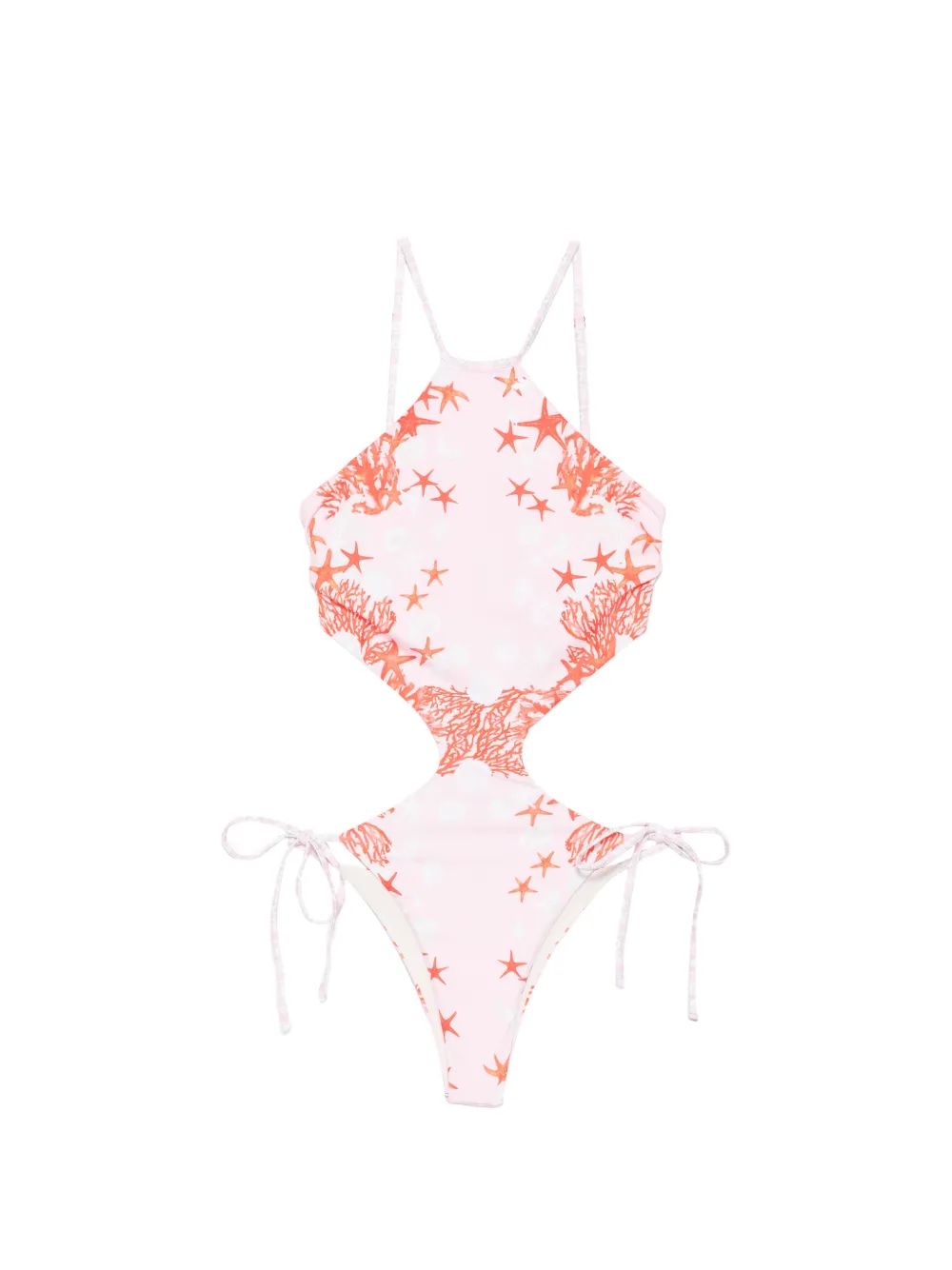 Mazzei cut-out swimsuit - Rosa