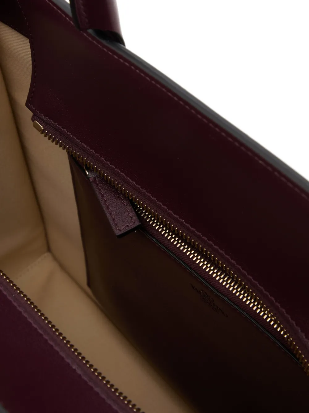 Valentino Garavani VLogo Walk kalfsleren shopper Rood