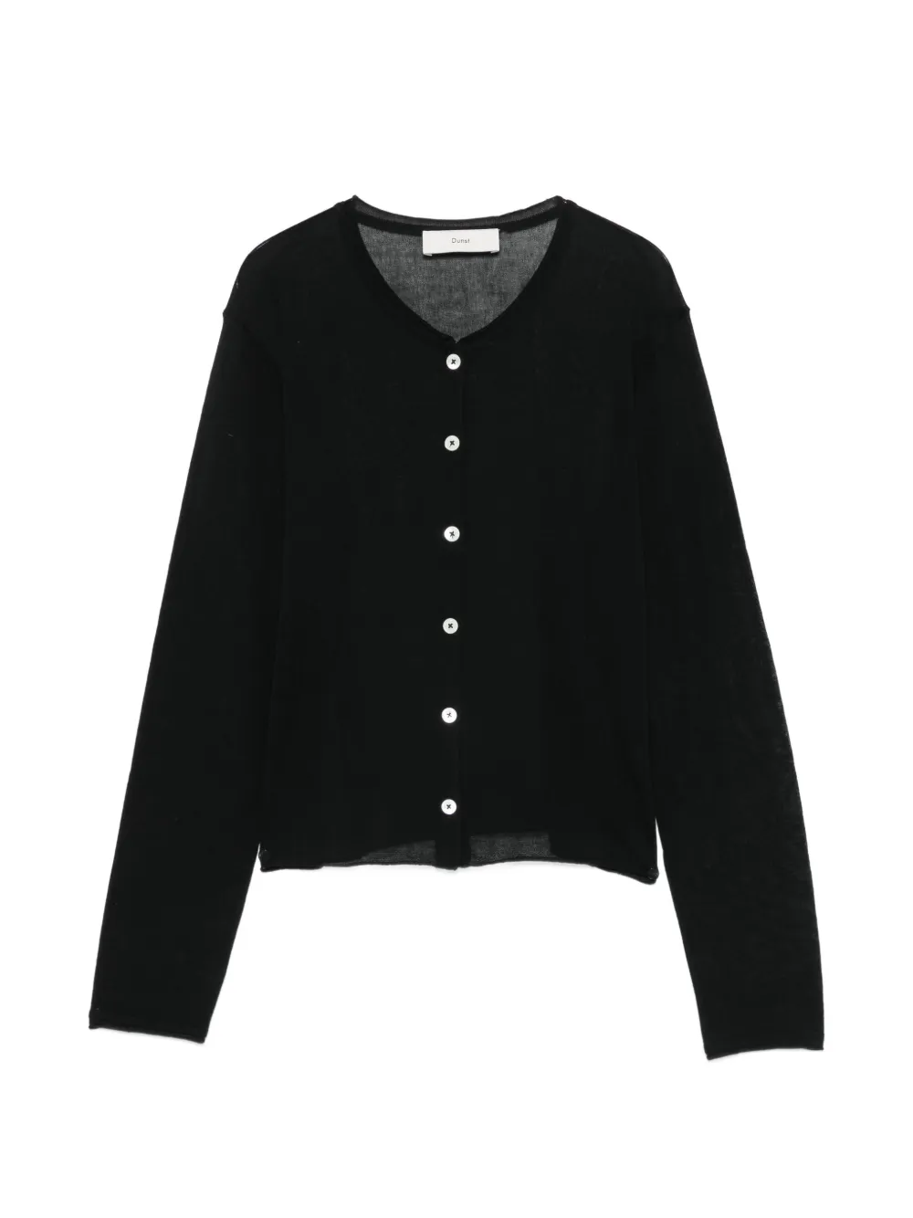 DUNST button-fastening cardigan - Schwarz