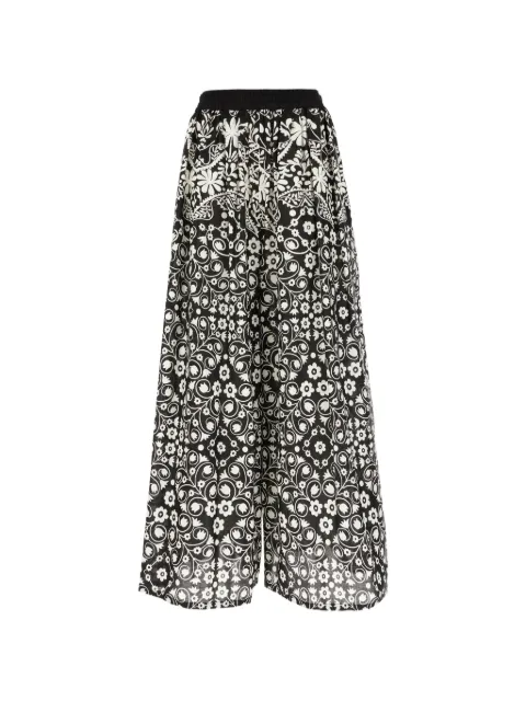 Weekend Max Mara floral-print palazzo pants