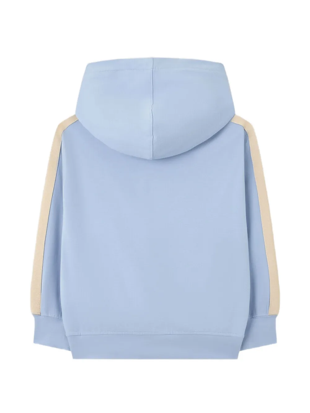 Palm Angels Kids Hoodie met zijstreep Blauw
