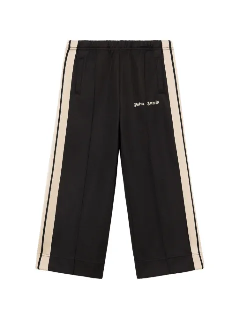 Palm Angels Kids side-stripe wide-leg track pants
