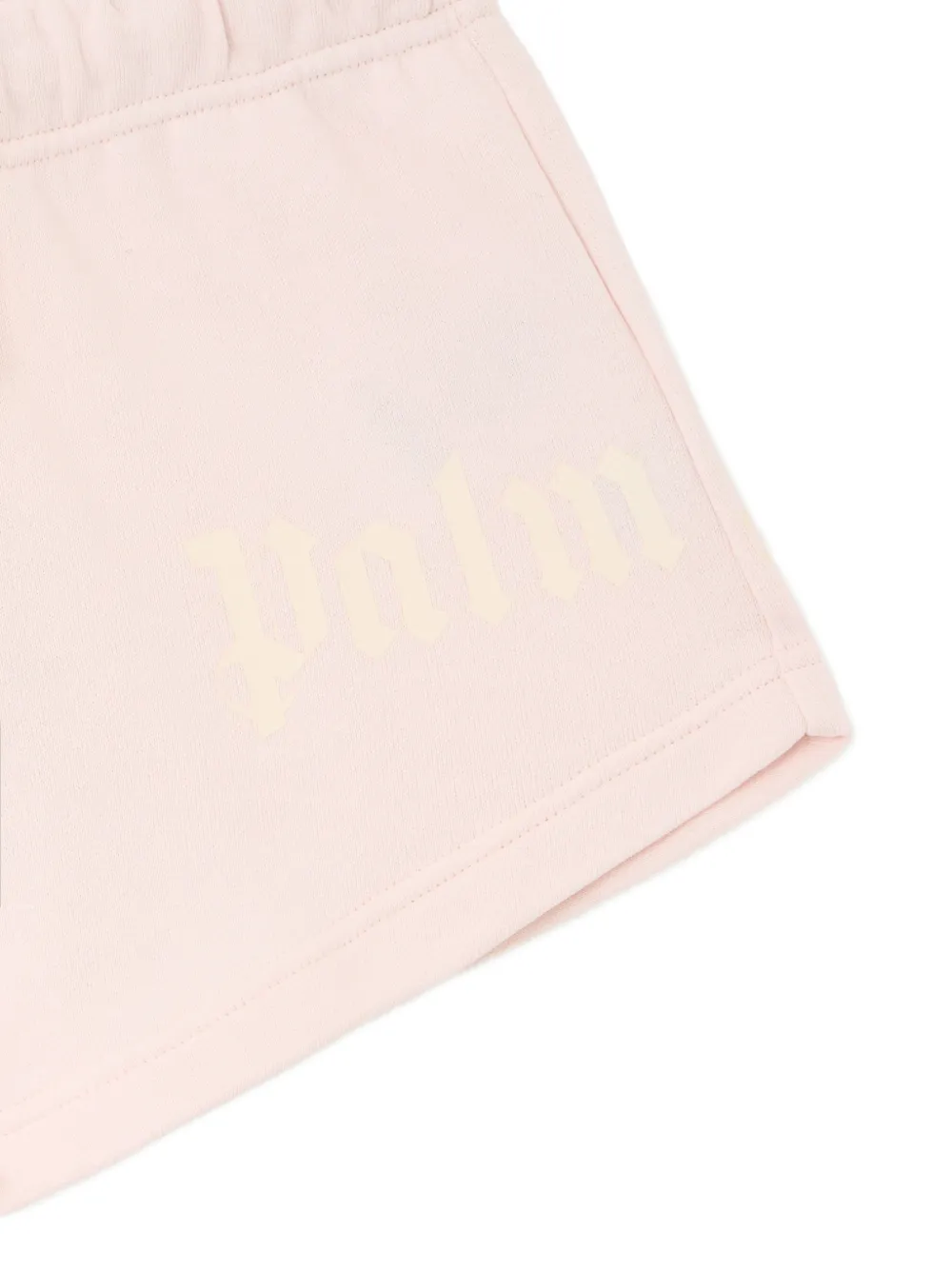 Palm Angels Kids Overlogo shorts Roze