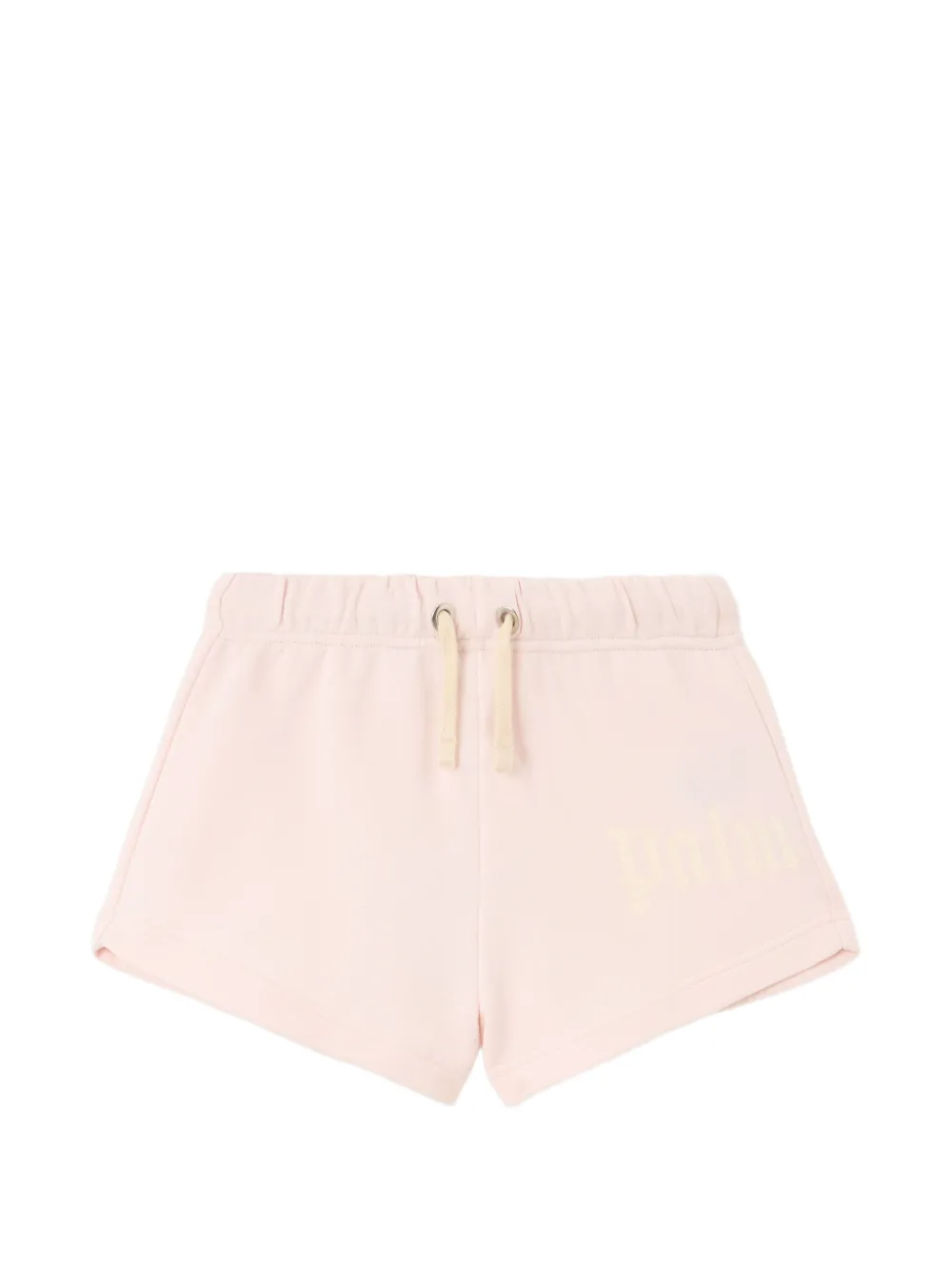 Palm Angels Kids Overlogo shorts - Pink