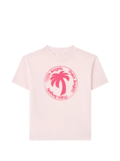 Palm Angels Kids Palm Stamp T-Shirt