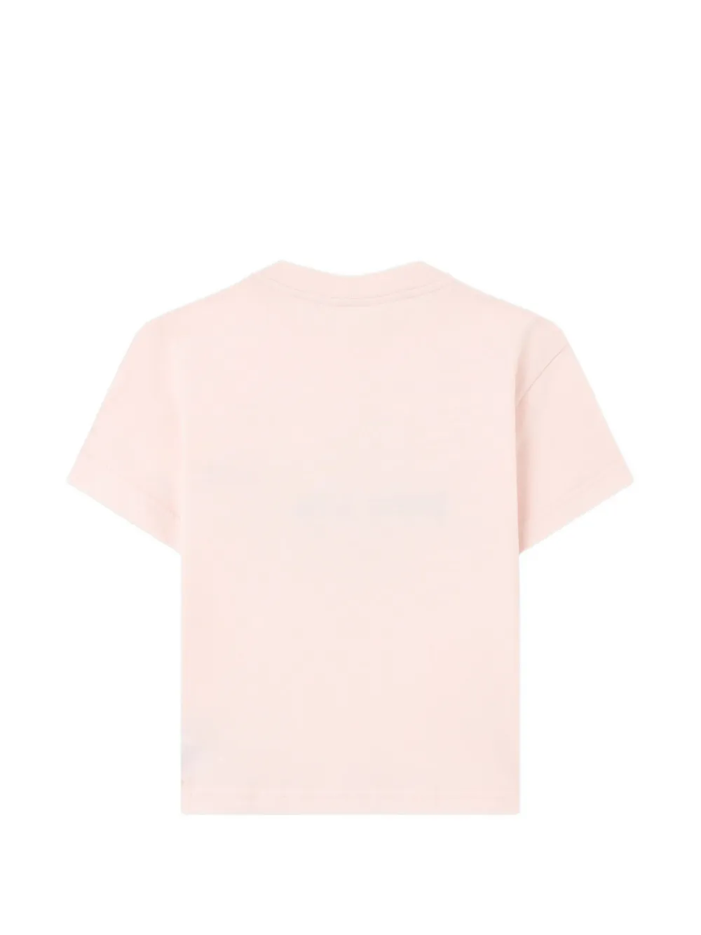 Palm Angels Kids Palm Dog T-shirt met logo-print Roze