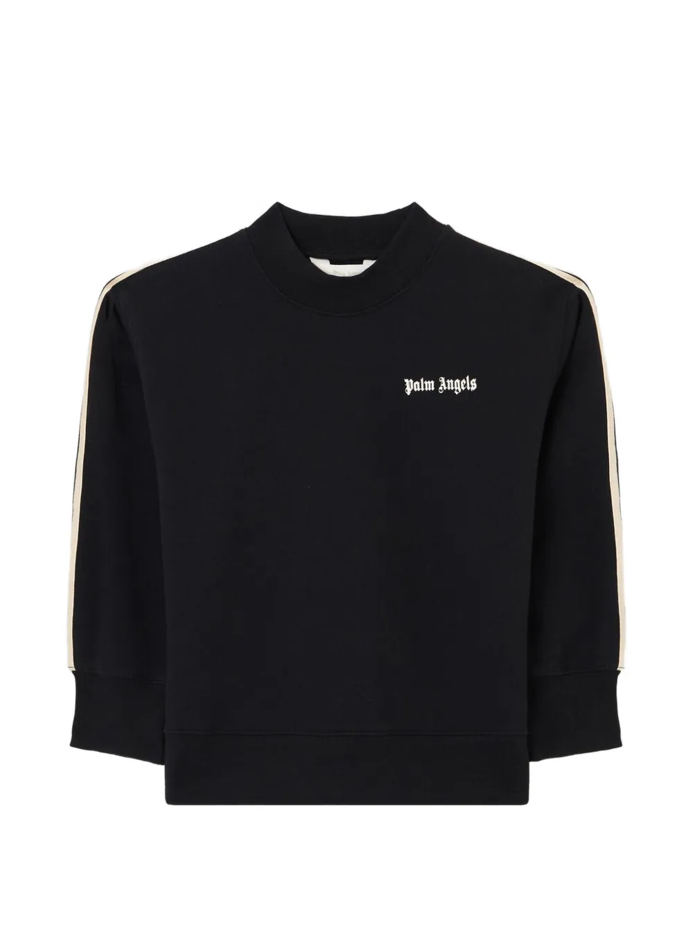 Palm Angels Kids side-stripe logo-print sweatshirt - Nero
