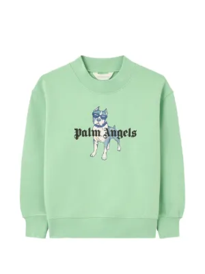 Palm Angels Kids グラフィック スウェットシャツ | ホワイト