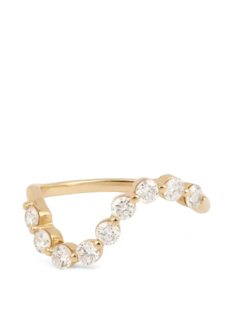 Persée Wave Dome diamond ring