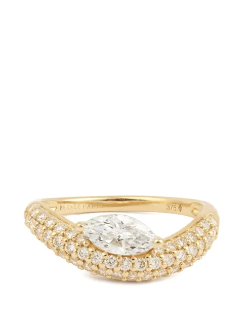Persée Wave Dome diamond ring