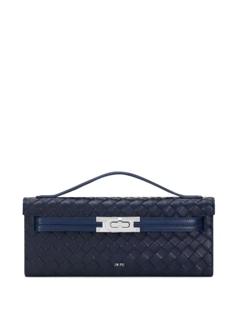 JW Pei Bria interwoven clutch bag