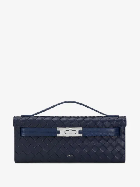 JW Pei Bria interwoven clutch bag
