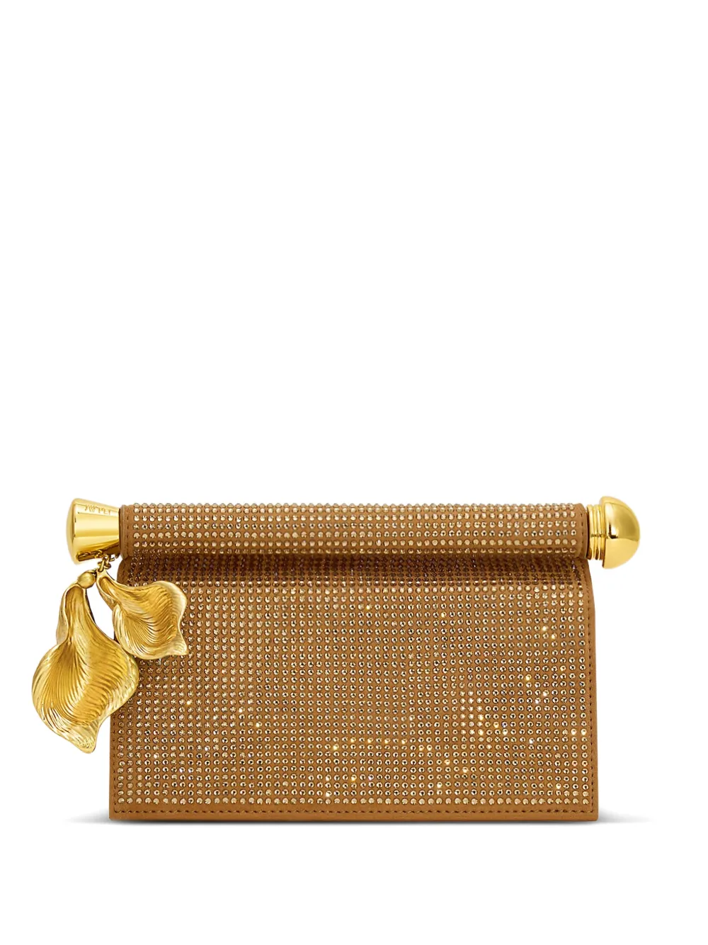 JW Pei Clutch Holly con cristalli - Toni neutri
