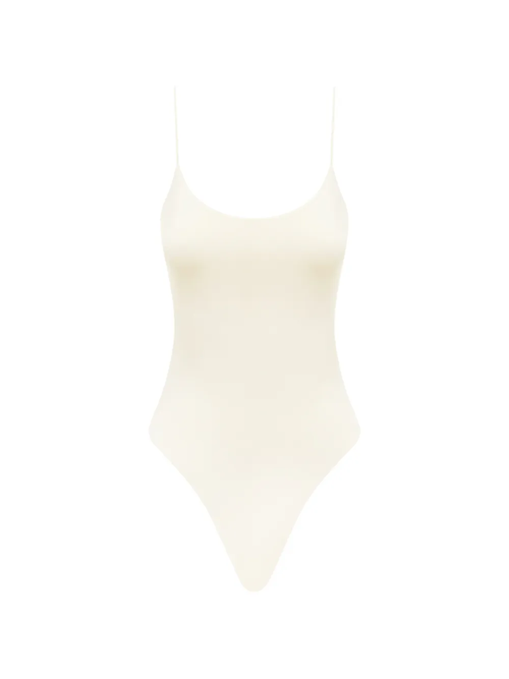 Myra Swim Yves high-leg swimsuit - Toni neutri