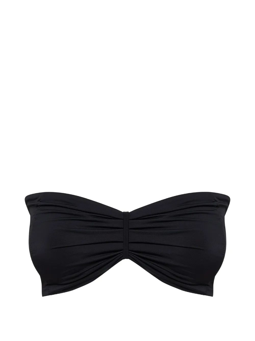 Myra Swim Kaia bandeau bikini top - Schwarz