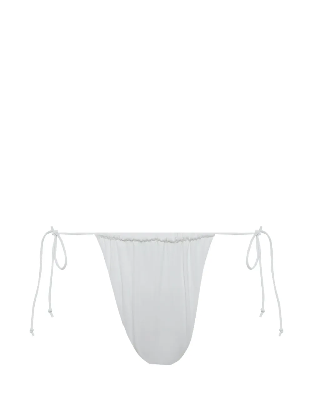 Myra Swim Jocelyn side-tie bikini bottoms - Bianco