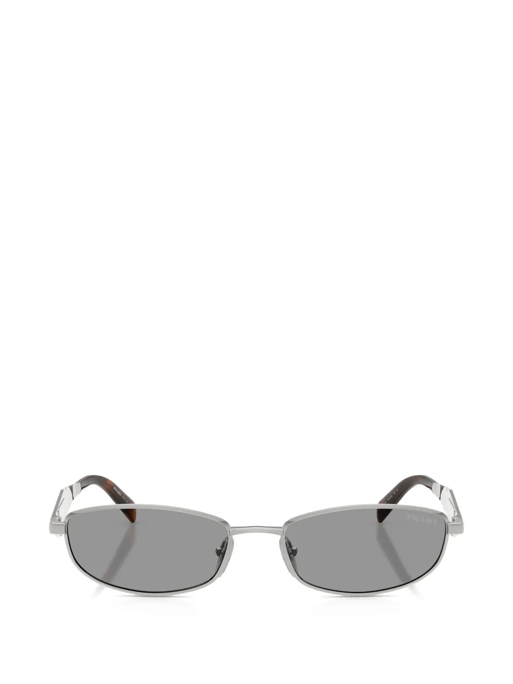 Prada Eyewear rectangle-frame sunglasses - Argento