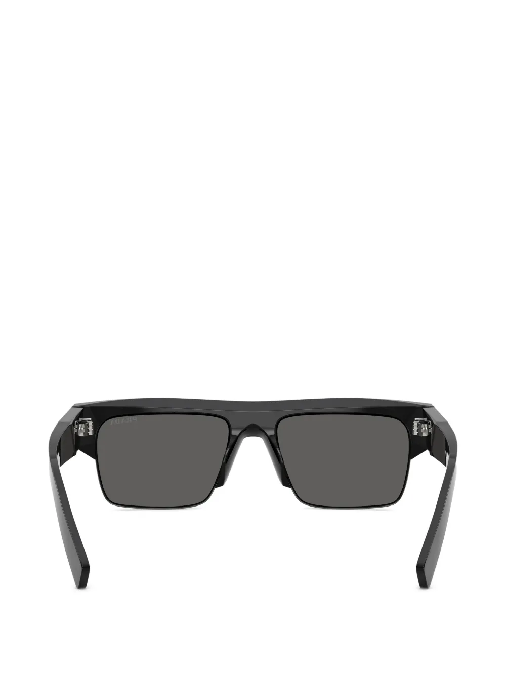 Prada Eyewear Zonnebril met vierkant montuur Zwart