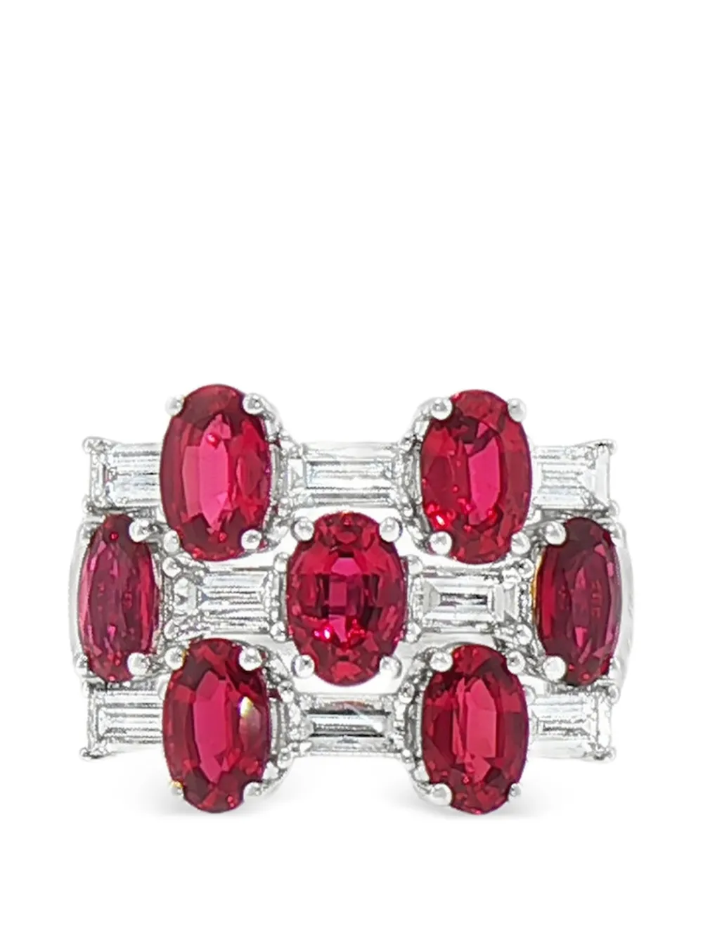 HYT Jewelry ruby and diamond ring - Argento